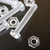 20 x Transparent Clear Acrylic M3 x 20mm, Nuts & Bolts, Acrylic Plastic Screws