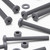 20x Grey PP Pan Head Cross Plastic Screws & Bolts M6 x 60mm, Nuts & Washers