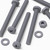 20x Grey Cross Pan Head (PP) M6 x 60 mm Plastic Bolts, Nuts & Washers - Screws
