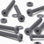 20x Grey PP Pan Head Cross Plastic Screws & Bolts M6 x 60mm, Nuts & Washers