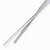 2x Clear Acrylic M6 x 500mm Threaded Rods, Plastic Studding + 4 Nuts