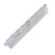 Clear Acrylic Spring Piano Hinge 150mm x 45mm, Continuous, with 1 Spring