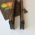 3x 300mm Smoked Transparent Black Piano Hinges
