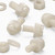 50x Natural, Nylon Plastic, Thumbscrews, M6x10mm, knurled, Nuts, Washers & Bolts