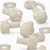 50x Natural Nylon Slotted Knurled Thumbscrews M6 x 10mm, Nuts & Washers