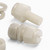 50x Natural, Nylon Plastic, Thumbscrews, M5 x 10 mm, knurled, Nuts, Washers & Bolts
