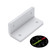 4x V2 5mm Angled L Brackets, White Acrylic + 20x M5 Bolts