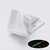 4x V3 5 mm Corner Brackets, White Acrylic + 20x M5 Bolts