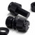 50x Black Nylon Slotted Knurled Thumbscrews M5 x 10mm, Nuts & Washers
