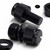 50x Black Nylon Slotted Knurled Thumbscrews M5 x 10mm, Nuts & Washers