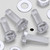 60x Clear Acrylic, Pan Head, M3 x 10mm, Plastic Bolts, Nuts & Washers - Screws