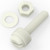 50x Natural, Nylon Plastic, Thumbscrews, M5 x 20mm, knurled, Nuts, Washers & Bolts