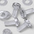 60x Clear Acrylic Pan Head Plastic Screws & Bolts M4 x 10mm, Nuts & Washers