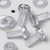 60x Clear Acrylic Pan Head Plastic Screws & Bolts M4 x 10mm, Nuts & Washers