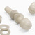 50x Natural, Nylon Plastic, Thumbscrews, M5 x 30 mm, knurled, Nuts, Washers & Bolts