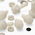 50x Natural Nylon Slotted Knurled Thumbscrews M3 x 10mm, Nuts & Washers
