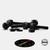 50x Black, Nylon Plastic, Thumbscrews, M4 x 20mm, knurled, Nuts, Washers & Bolts
