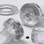 60x Clear Acrylic Pan Head Plastic Screws & Bolts M5 x 10mm, Nuts & Washers