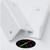 4 x Angled L Brackets, Polished White Acrylic + 20x M5 Bolts - (Right Angle Bracket)
