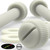 50x Natural, Nylon Plastic, Thumbscrews, M6 x 50mm, knurled, Nuts, Washers & Bolts