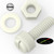 50x Natural, Nylon Plastic, Thumbscrews, M6 x 20mm, knurled, Nuts, Washers & Bolts