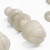 50x Natural, Nylon Plastic, Thumbscrews, M4 x 20 mm, knurled, Nuts, Washers & Bolts
