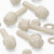 50x Natural Nylon Slotted Knurled Thumbscrews M4 x 20mm, Nuts & Washers