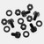 50x Black, Nylon Plastic, Thumbscrews, M6 x 10mm, knurled, Nuts, Washers & Bolts 50x Black, Nylon Plastic, Thumbscrews, M6 x 10mm, knurled, Nuts, Washers & Bolts