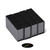 4 x Magnetic, Black, USB Presentation Gift Boxes - For Flash Drives, Removable Drives