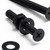 50x Black Nylon Countersunk Cross Screws & Bolts M3 x 20 mm, Nuts & Washers
