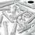 5x White POM Hex Head Plastic Screws & Bolts M16 x 150mm, Nuts & Washers