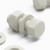 50x White PVC, Hex Head, M6 x 16 mm, Plastic Bolts, Nuts & Washers, UPVC