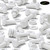 50x White PVC, Hex Head, M6 x 16mm, Plastic Bolts, Nuts & Washers,  UPVC