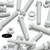 5x White POM Hex Head Plastic Screws & Bolts M16 x 100mm, Nuts & Washers