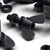 50x Black Nylon Plastic Butterfly Wing Screws M5 x 20mm, Nuts & Washers