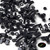 50x Black Nylon Plastic Butterfly Wing Screws M5 x 20mm, Nuts & Washers
