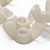 20x Natural Nylon Plastic Butterfly Wing Nuts M10, Thumb Nuts
