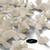 20x Nylon Plastic, Natural, M10 Butterfly, Wing Nuts