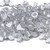 50x Clear Acrylic Plastic Butterfly Wing Nuts M4, Thumb Nuts