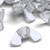 50x Clear Acrylic Plastic Butterfly Wing Nuts M8, Thumb Nuts