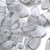 50x Clear, Plastic, Acrylic M8 Butterfly, Wing Nuts