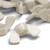 20x Nylon Plastic, Natural, M12 Butterfly, Wing Nuts