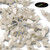 20x Nylon Plastic, Natural, M12 Butterfly, Wing Nuts