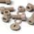 5x Natural PEEK Socket Head Screws & Bolts M8 x 20mm, Nuts & Washers