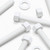 5x White PP Hex Head Plastic Screws & Bolts M12 x 100 mm, Nuts & Washers