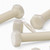 3x Natural Nylon Hex Head M24 x 100 mm Plastic Bolts, Nuts & Washers