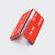 4x Angled L Brackets, 2.5mm Clear Acrylic, Self-Adhesive, No Glue