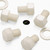 10x Natural Nylon Hex Head Screws & Bolts M16 x 20mm, Nuts & Washers