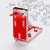 4x V3 5mm Corner Brackets, Clear Acrylic + 20x M5 Bolts, Self-Adhesive