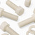 5x Natural Nylon Hex Head M20x60mm Plastic Bolts, Nuts & Washers